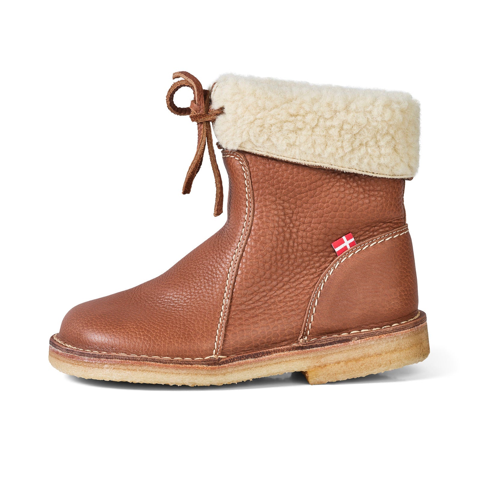 Wool lined boots