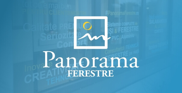 Panorama Ferestre website portfolio card